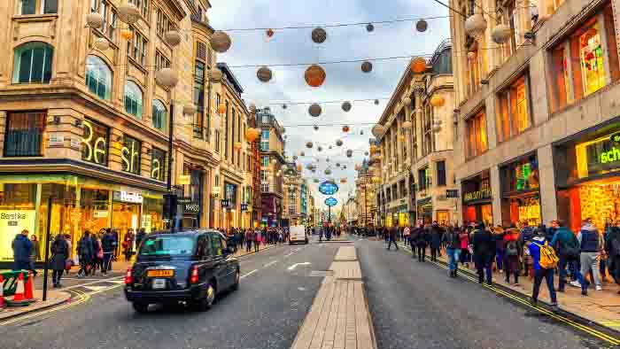 Oxford Street London Segera Jadi Kawasan Khusus Pejalan Kaki