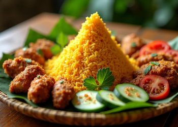Nasi Kuning Ayam Kalasan Gurih yang Menggugah Selera Mudah untuk Dimasak di Rumah