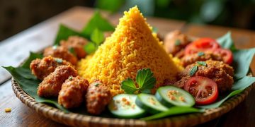 Nasi Kuning Ayam Kalasan Gurih yang Menggugah Selera Mudah untuk Dimasak di Rumah