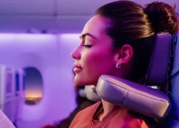 Mengenal U-Dream Headrest, Sandaran Kepala Pertama Dunia untuk Kursi Pesawat Ekonomi