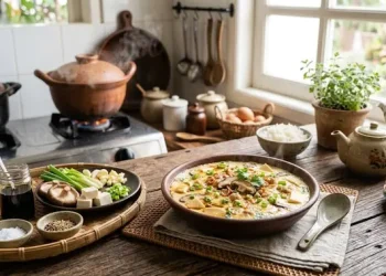 Resep Telur Kukus Kombinasi Tahu dan Jamur yang Lembut Gurih dan Praktis