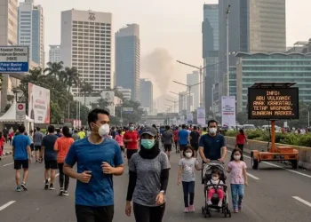5 Metode Mengatasi Abu Vulkanik Anak Krakatau dari Dokter Tirta