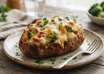 Resep Panggang Kentang Brokoli Keju yang Creamy dan Mudah dibuat